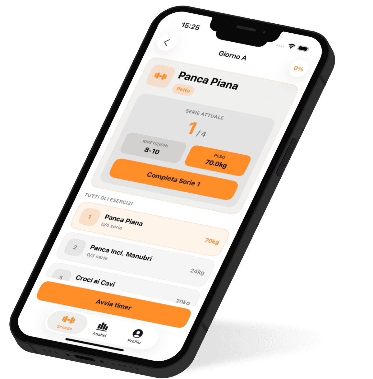 Anteprima dell'app Scheda Pro